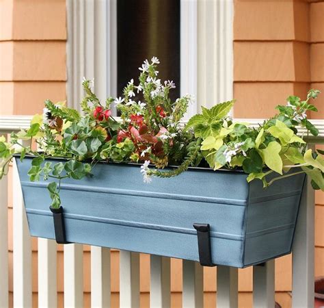 galvanized metal window box|36 inch metal window box.